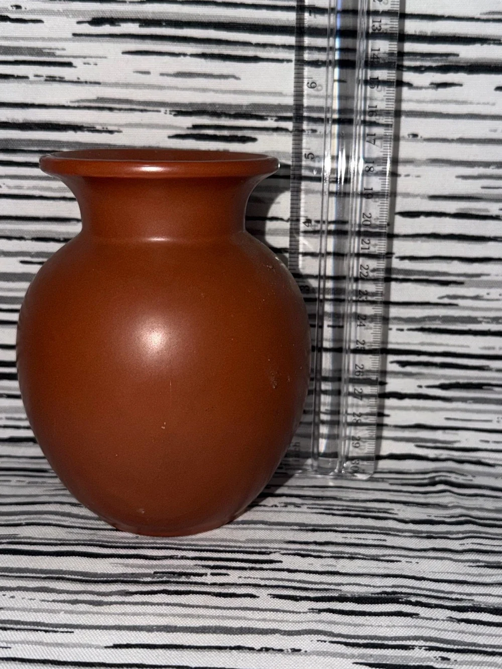 1940-1950 Mccoy Brown Matte Ceramic Vase